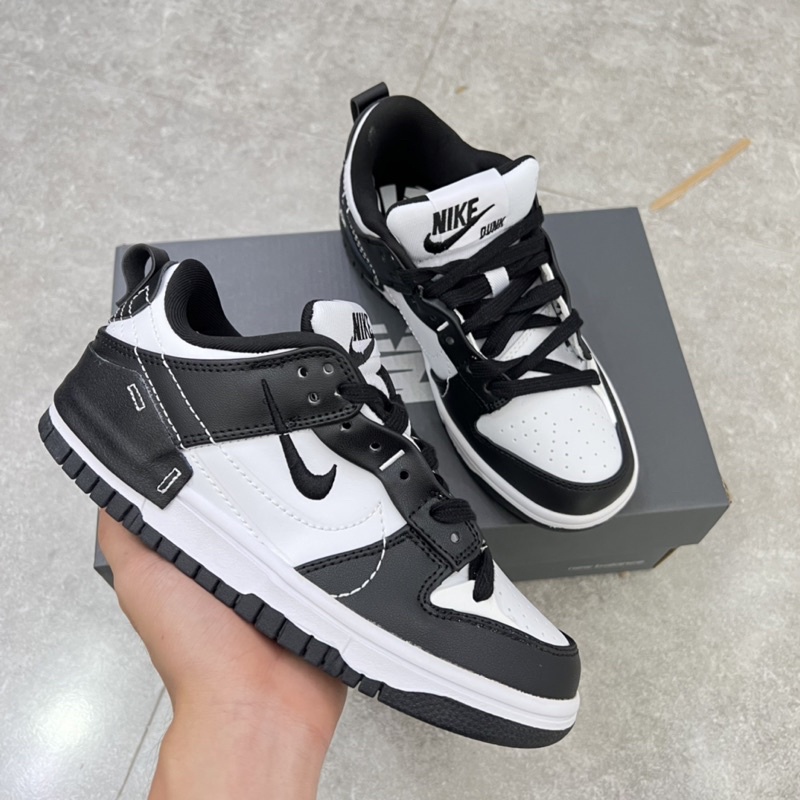 GIÀY SB DUNK DISRUPT 2 BLACK WHITE SC DA THẬT [ BẢN BEST 2022 ]
