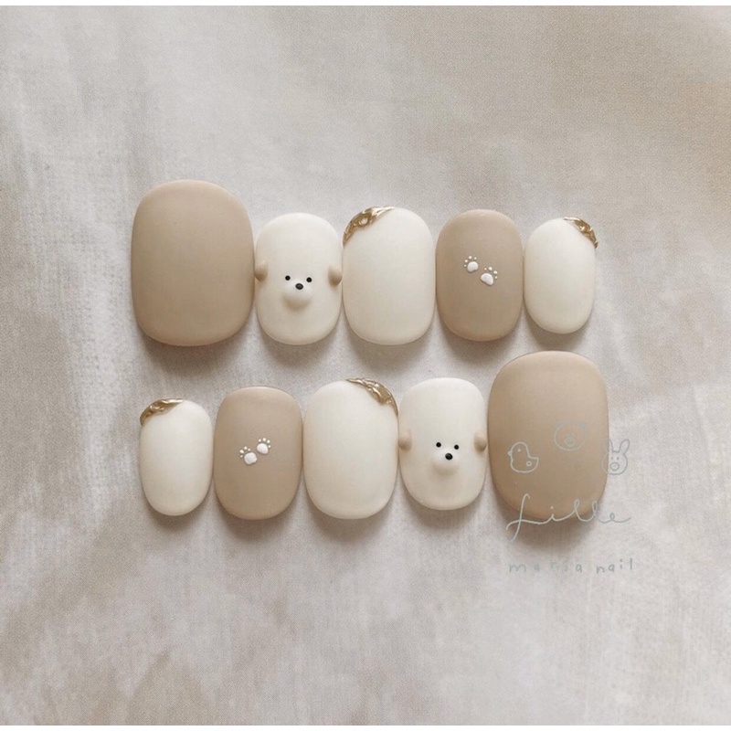 Nailbox móng up thiết kế theo số đo dễ thương
