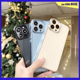 Ốp lưng trong bất tử viền màu Cao cấp iPhone 13 , 13 Pro , 13 Pro max