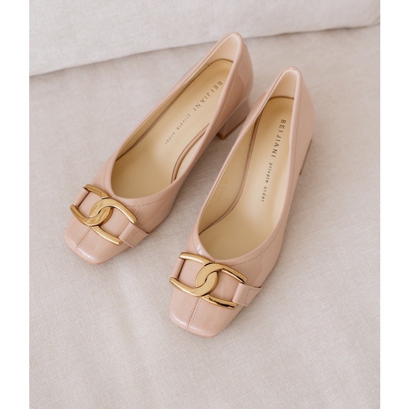 Pass Giày cao gót nữ Camille Heels nguyên hộp sz38