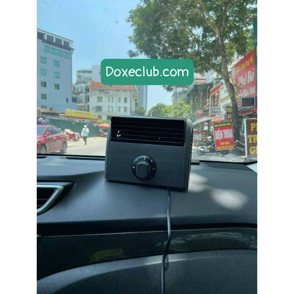 Quạt mini đa năng hàng ghế thứ 3 xe Mitsubishi Outlander, CRV, CX5, Xpander..dùng chung cho nhiều dòng xe