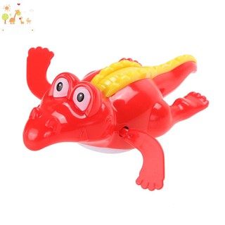 Cá sấu đồ chơi lên dây cót cho bé tắm