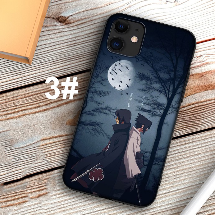 Ốp điện thoại mềm in hình Uchiha Itachi Naruto SH191 cho iPhone XR X Xs Max 6+ 6s+ 7+ 8+ 6 6s 7 8 Plus 5 5s SE 2020