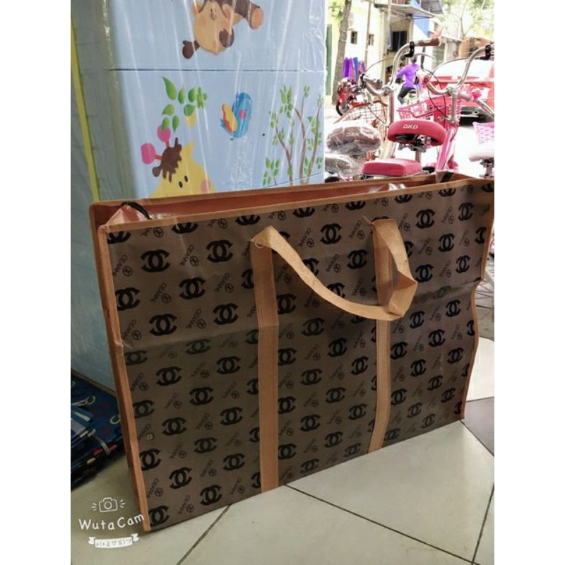 TÚI ĐỰNG CHĂN MÀN QUẦN ÁO KÍCH THƯỚC 70x50x20cm.