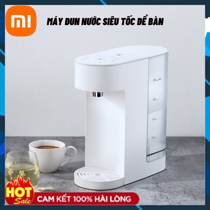 Máy Đun Nước Nóng Để Bàn Siêu Tốc Xiaomi Viomi Tạo Nước Sôi Trong Vòng 1 Phút Hàng Chính Hãng