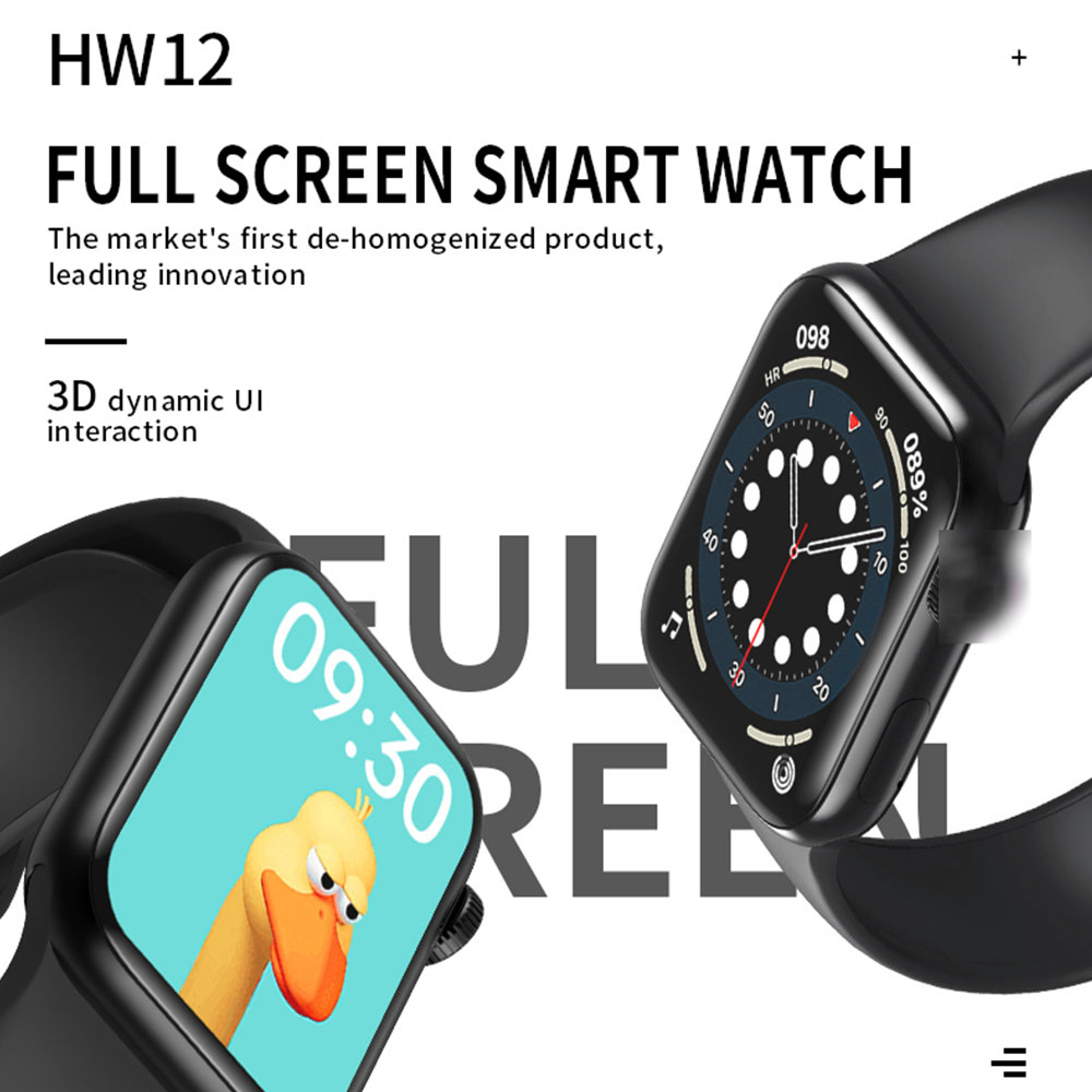 Đồng hồ thông minh bluetooth Hw12 chất lượng kèm phụ kiện