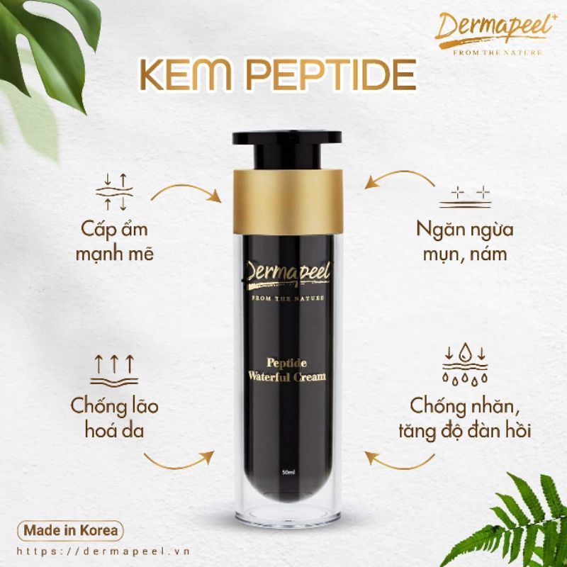 Kem căng bóng da Peptide