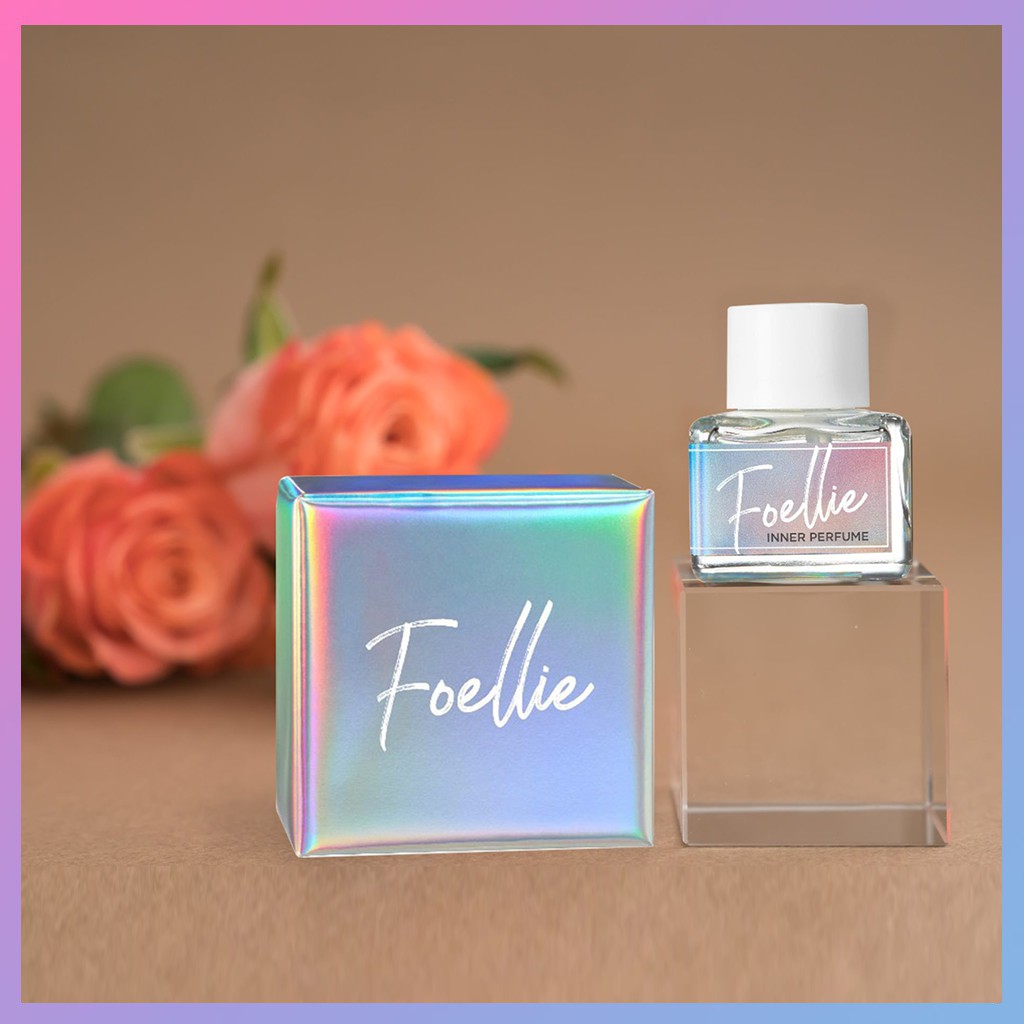 Nước hoa vùng kín hương thơm cực kỳ lãng mạn và gợi cảm Foellie Eau De Innerb Perfume 5ml - Ciel (chai màu bạc) | Thế Giới Skin Care