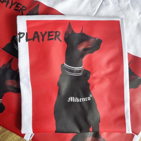 Áo Phông Nam Nữ , Áo thun Unisex MIKENCO in hình Con Chó Chất Liệu Cotton 100% co giãn 4 chiều mát mịn thấm hút mồ hôi.