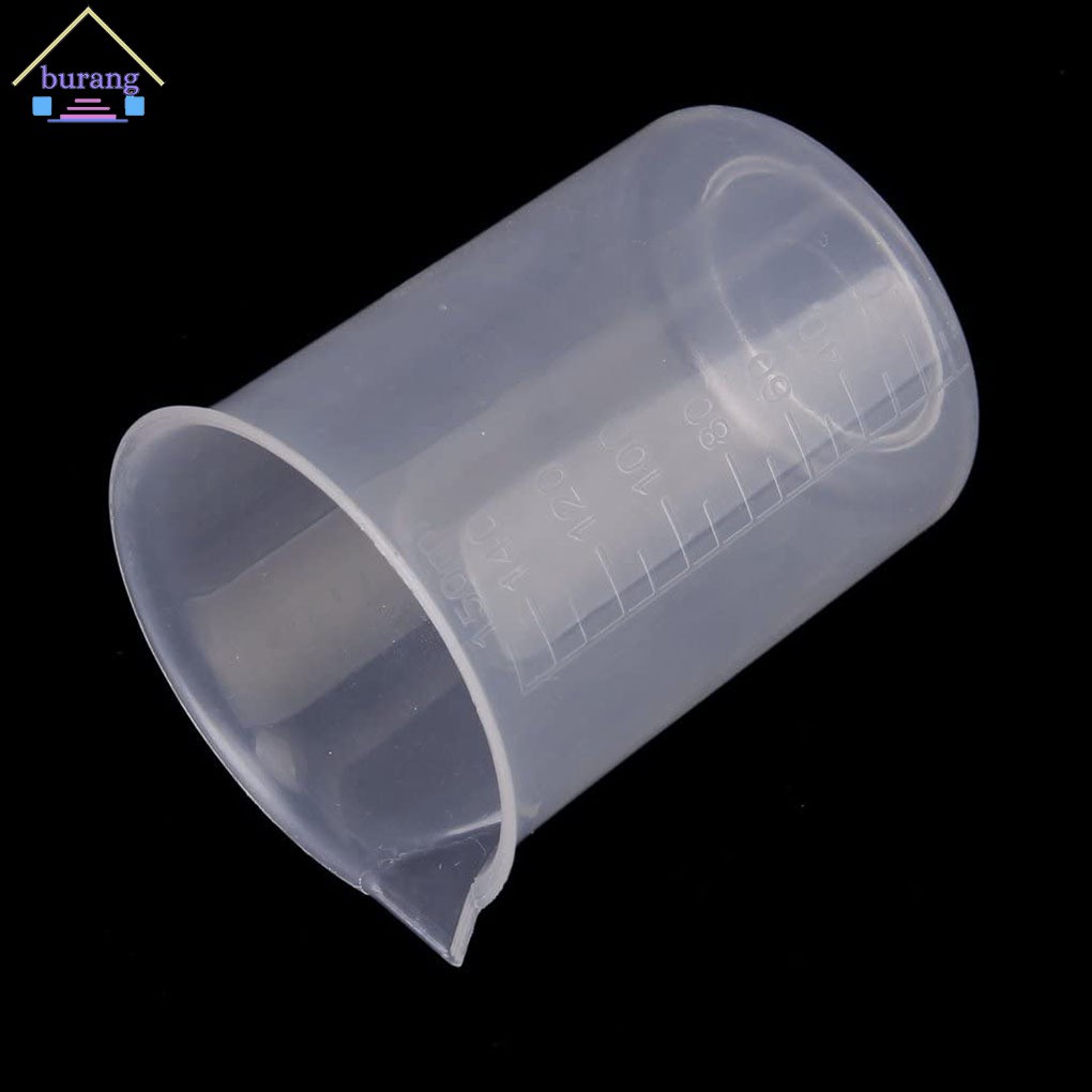 Bộ 3 cốc đo lường bằng nhựa dùng cho phòng thí nghiệm