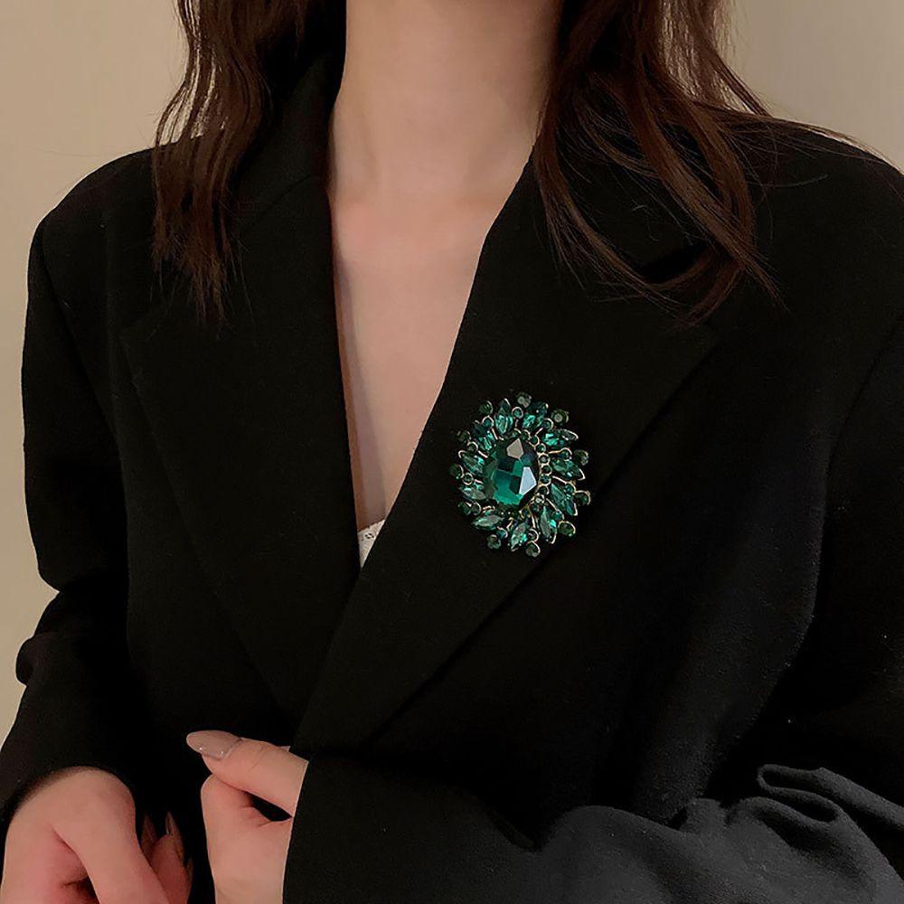 USNOW Ghim Cài Áo Hình Hoa Bằng Hợp Kim Thời Trang Cho Nữ