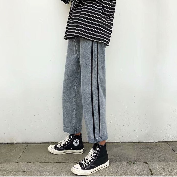 Quần Nam Sọc Bên Hàng Cao Cấp Chất Lượng Tốt Hàng Nhập Khẩu Vải Dày | BigBuy360 - bigbuy360.vn