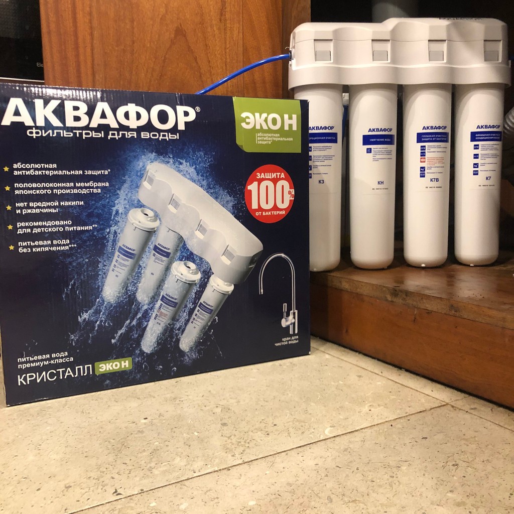 Máy Lọc Nước Nano Aquaphor Crystal Eco H Made in Russia