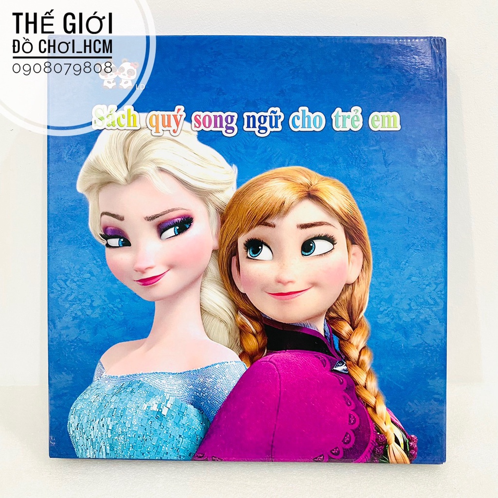 [VỪA HỌC VỪA CHƠI] Đồ chơi sách nói điện tử song ngữ Anh Việt giúp bé học chữ, số, các loại hình, con vật, xe