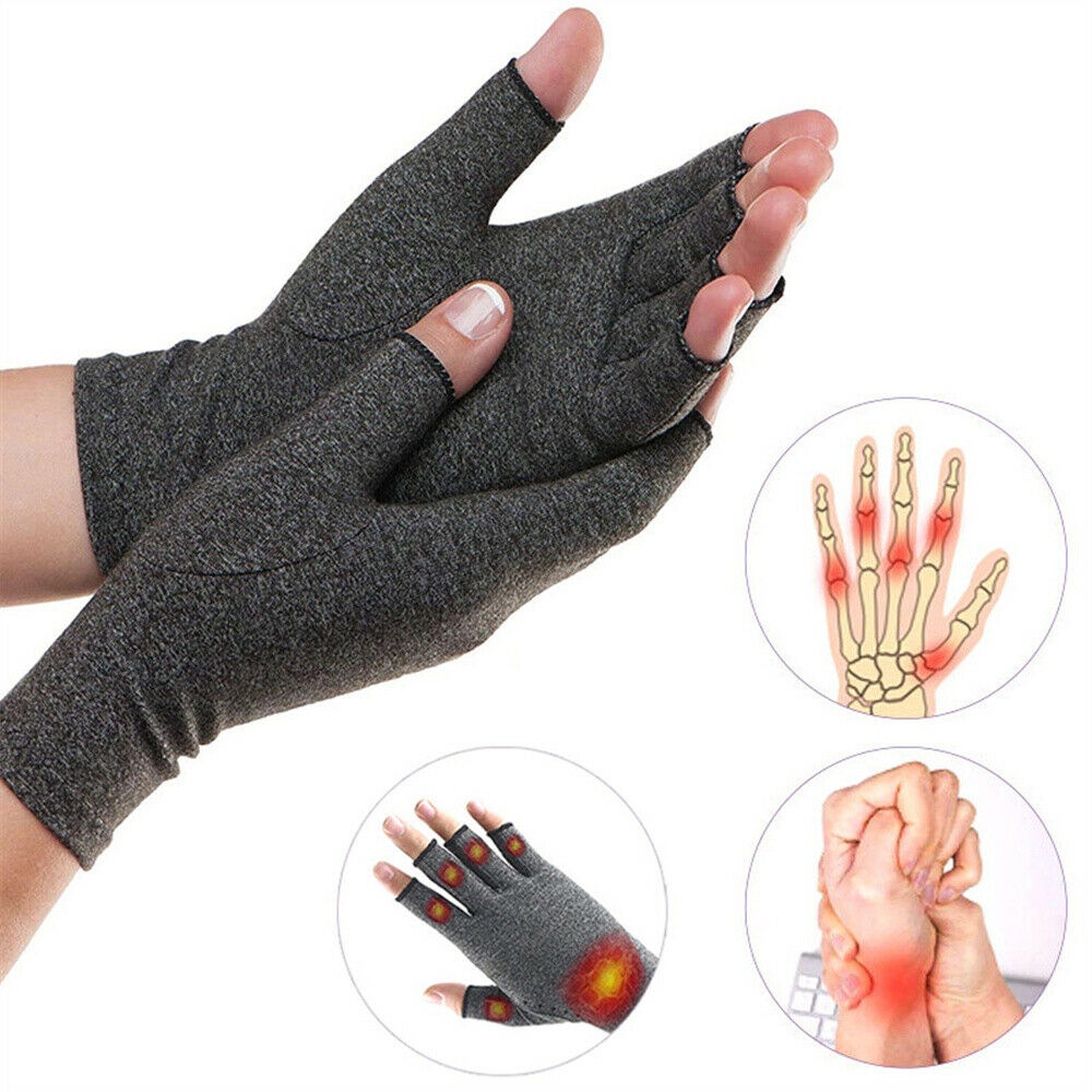 1 Đôi Găng Tay Cotton Hỗ Trợ Giảm Đau Khớp Cho Nam Nữ