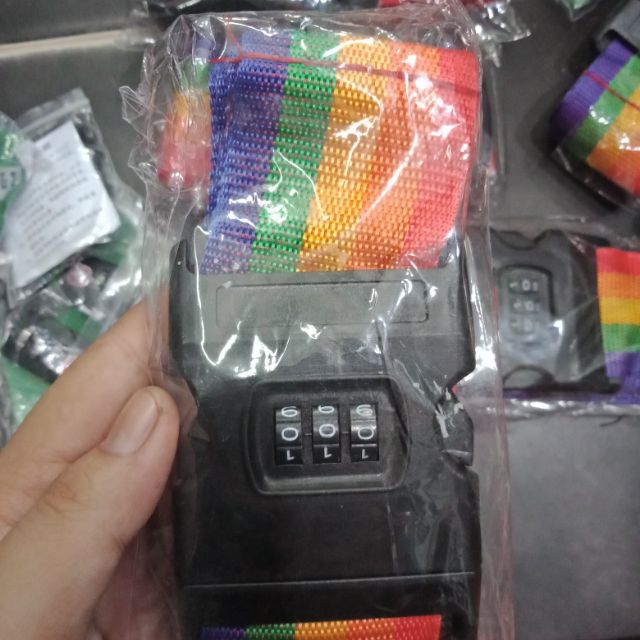 Dây gàn vali ngũ sắc