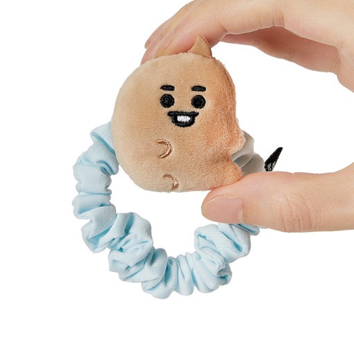 LINE FRIENDS Dây Cột Tóc Hình Bt21 Xinh Xắn Cho Bé Gái