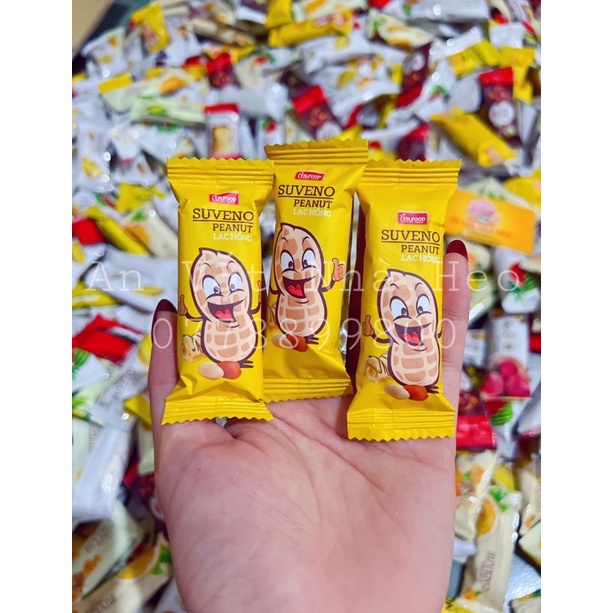 BÁNH SỮA CHUA GIÒN VỊ ĐẬU PHỘNG GÓI 500gr