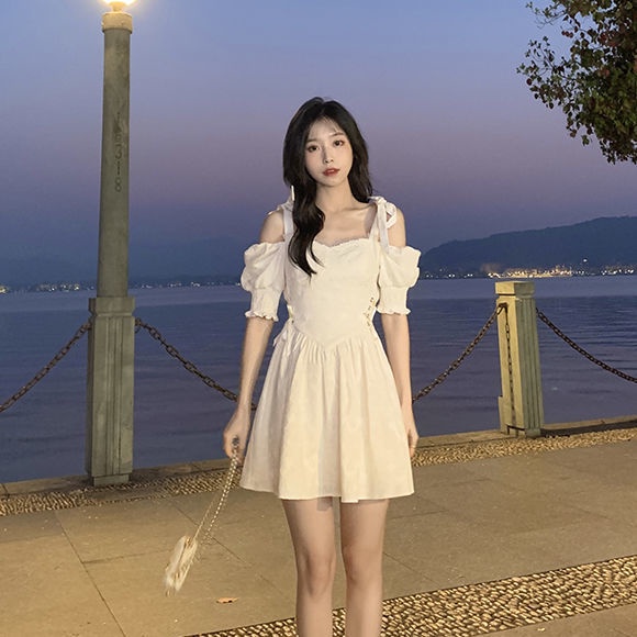Đầm Hai Dây Kiểu Hàn Quốc Thời Trang Mùa Hè 2022