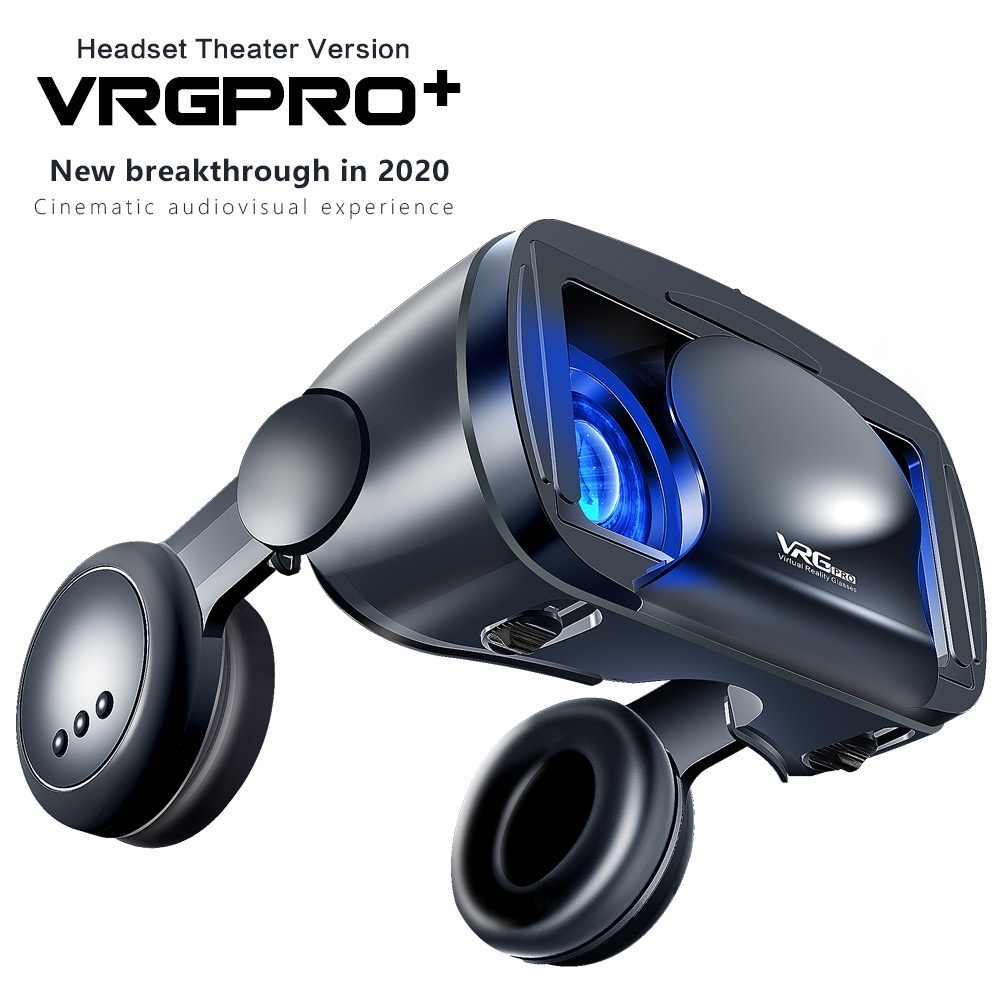 Mới Kính Thực Tế Ảo 3D VR Màn Hình 7 Inch Kèm Điều Khiển