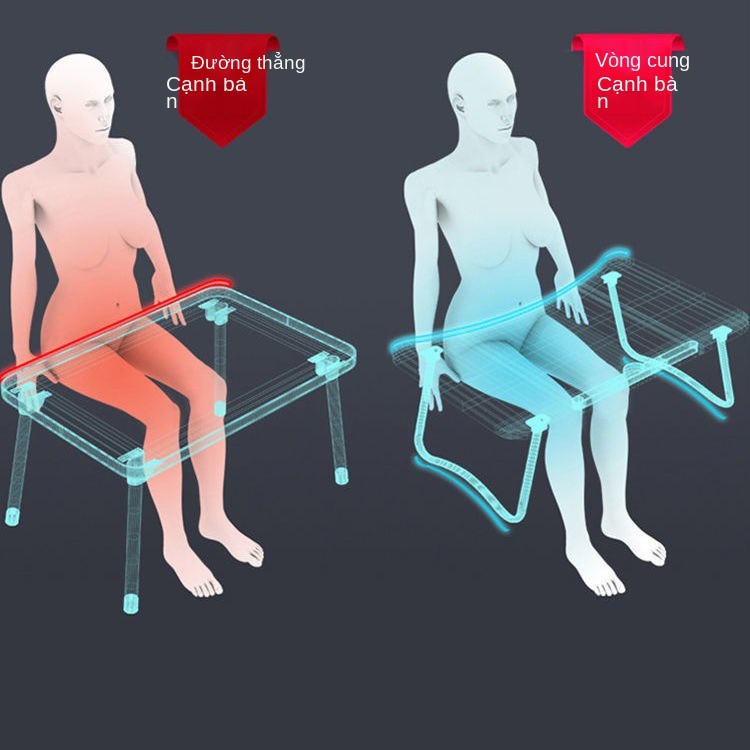 bàn lười có thể gập lại trên giường làm cửa sổ lồi, ký túc xá sinh viên, laptop | BigBuy360 - bigbuy360.vn