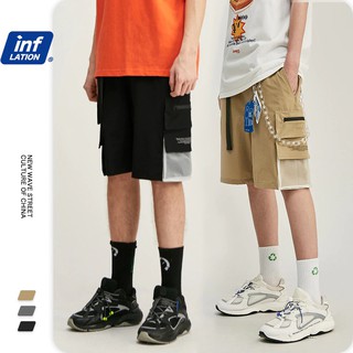 Inflation quần short túi hộp, kèm belt 3006s20