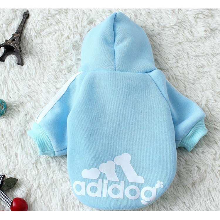 Áo hoodie màu trơn dễ thương cho chó mèo cưng