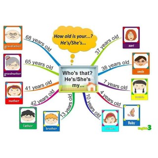Flashcard mindmap lớp 3- Khổ A4 ép plastic
