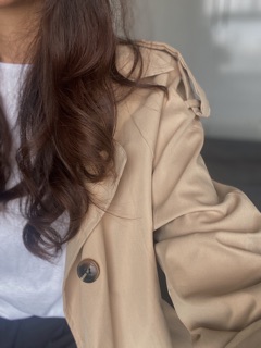 [ảnh thật] Áo jacket nâu tây freesize