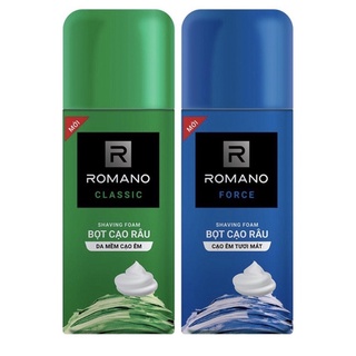 Bọt Cạo Râu Romano Classic/ Force 175ml
