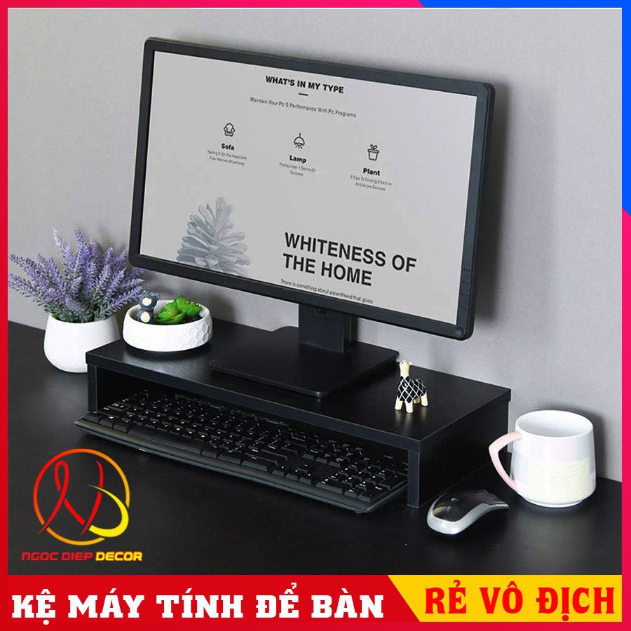 Kệ Sách Để Bàn Gỗ lắp ghép đa năng làm việc tiện lợi thông minh | BigBuy360 - bigbuy360.vn