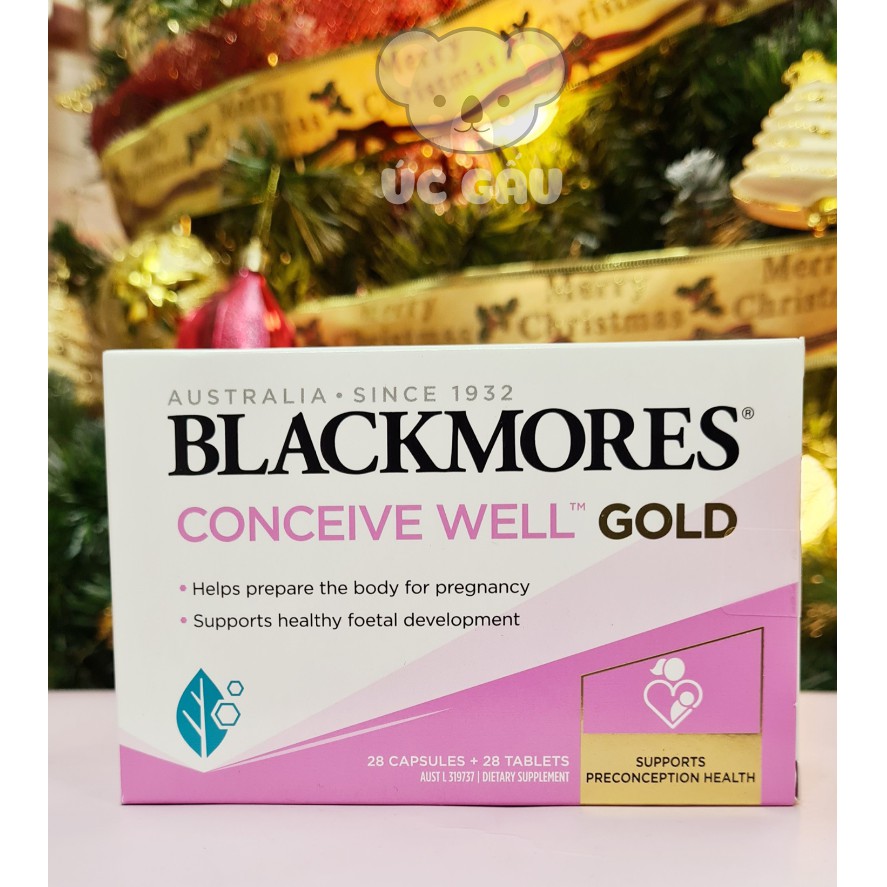 [Mẫu mới] Blackmore Conceive Well Gold tăng khả năng thụ thai