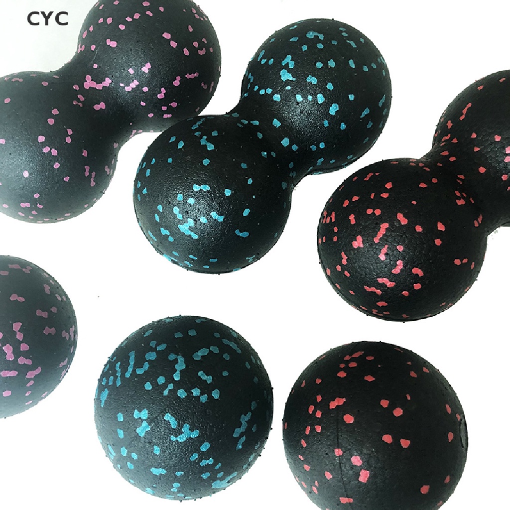 CYC 1PC Peanut Massage Ball EPP Massage Ball Fascia Roller Pilates Yoga CY