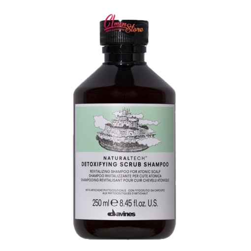 Dầu gội Davines Detoxifying Scrub Shampoo – Thanh lọc giải độc cho tóc và da đầu 250ml