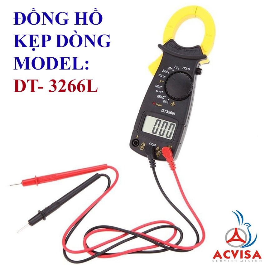 Đồng Hồ Kẹp Dòng Model: DT - 3266L