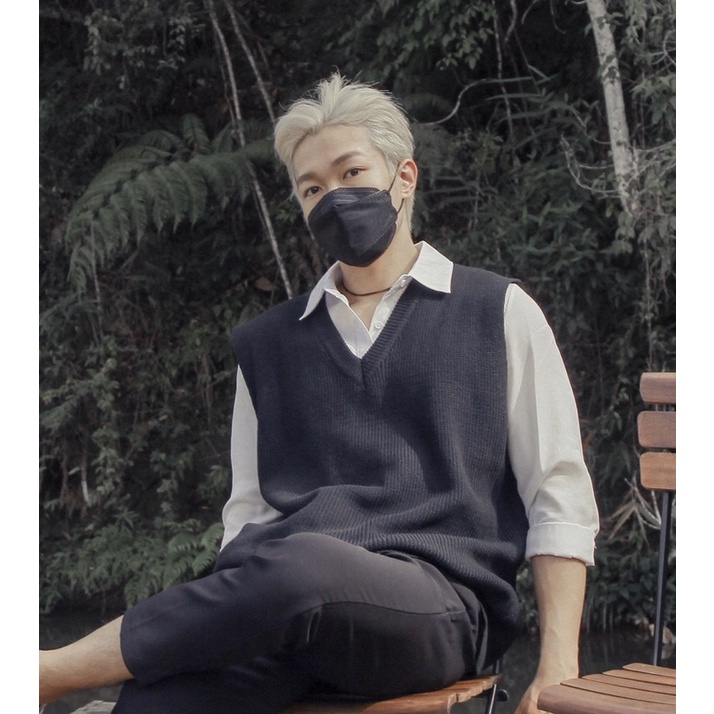 Áo Gile V Neck Vest