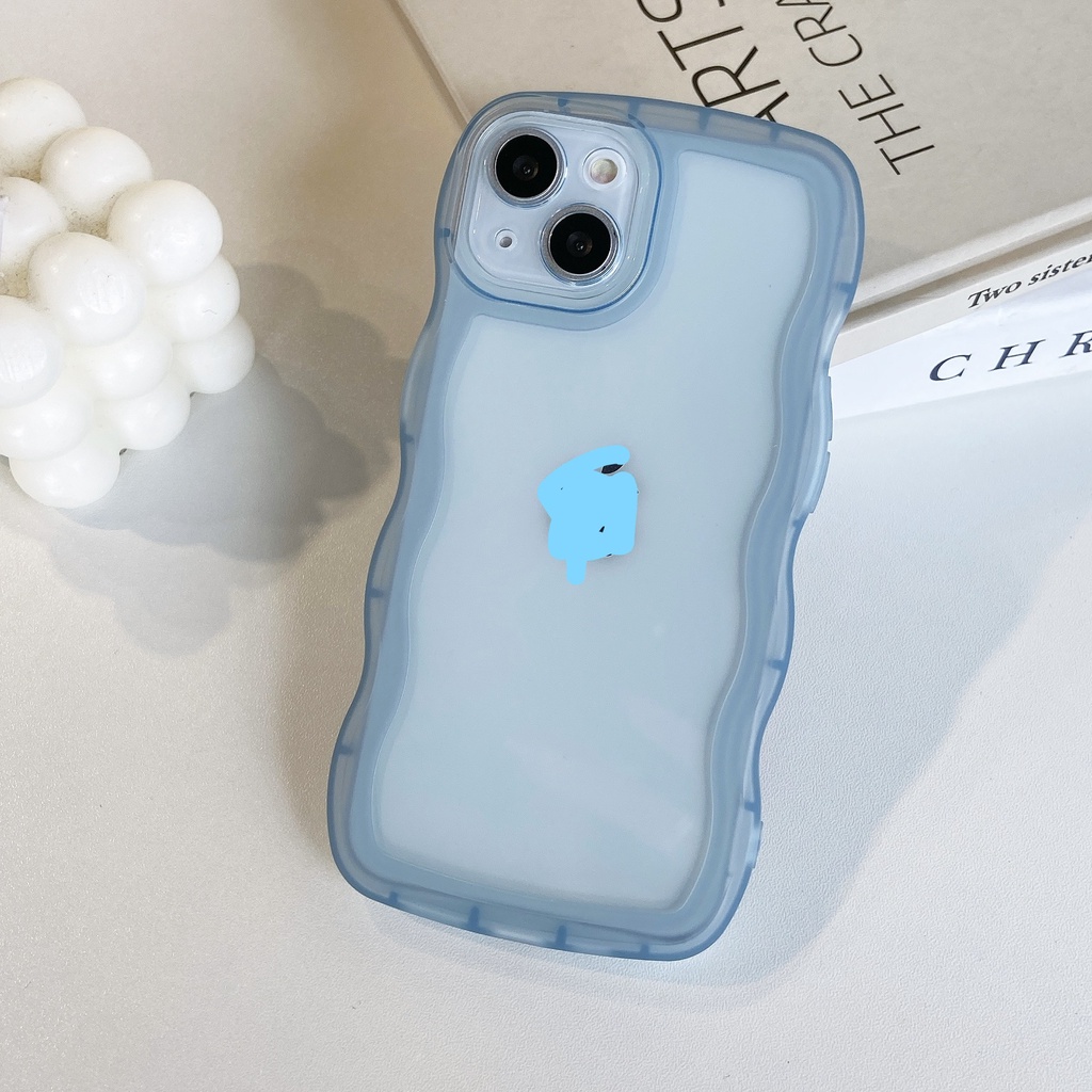 Fashion Wave Edge Design Colorful Phone Cover,Fashion Shockproof Full Protective Phone Case