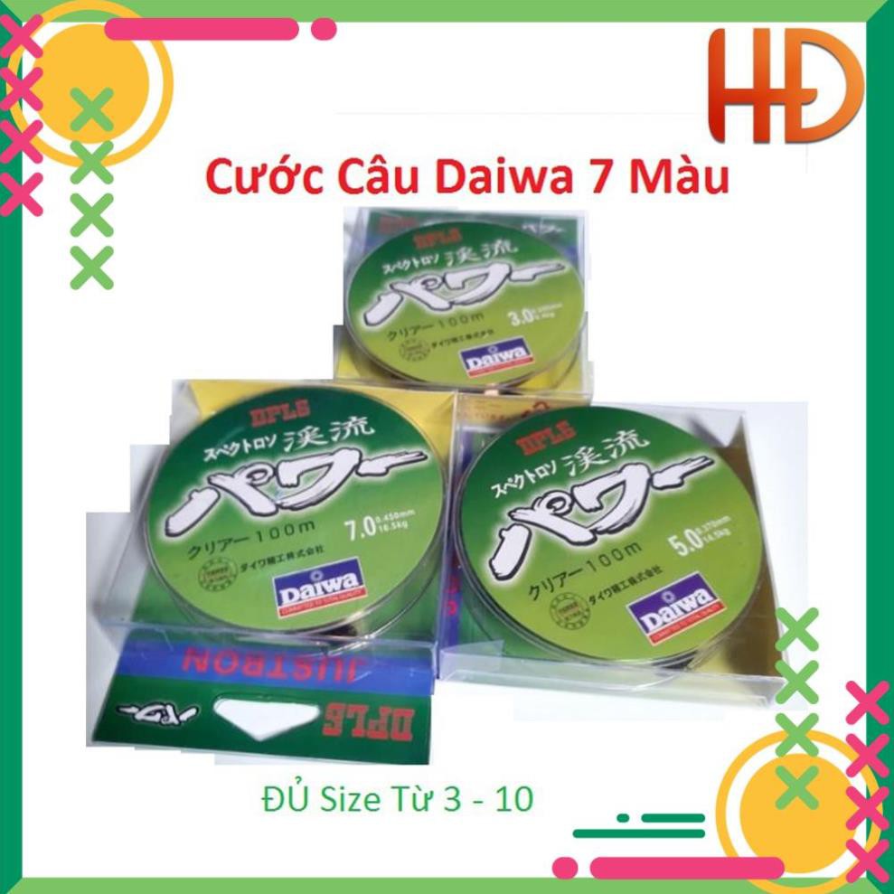 [SALE]  Cước câu cá Daiwa 7 màu siêu bền chính hãng - - Top1VN