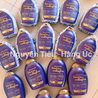 Dầu gội- Dầu xả biotin collagen 385ml