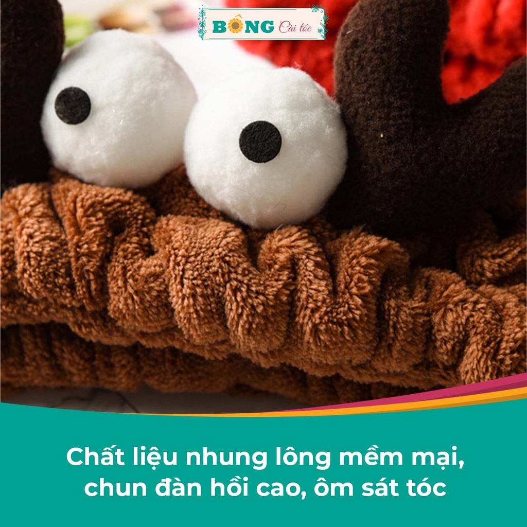 Băng đô rửa mặt hình cua màu sắc pastel phong cách Hàn Quốc BD60 - Bờm tóc BÔNG Cài Tóc