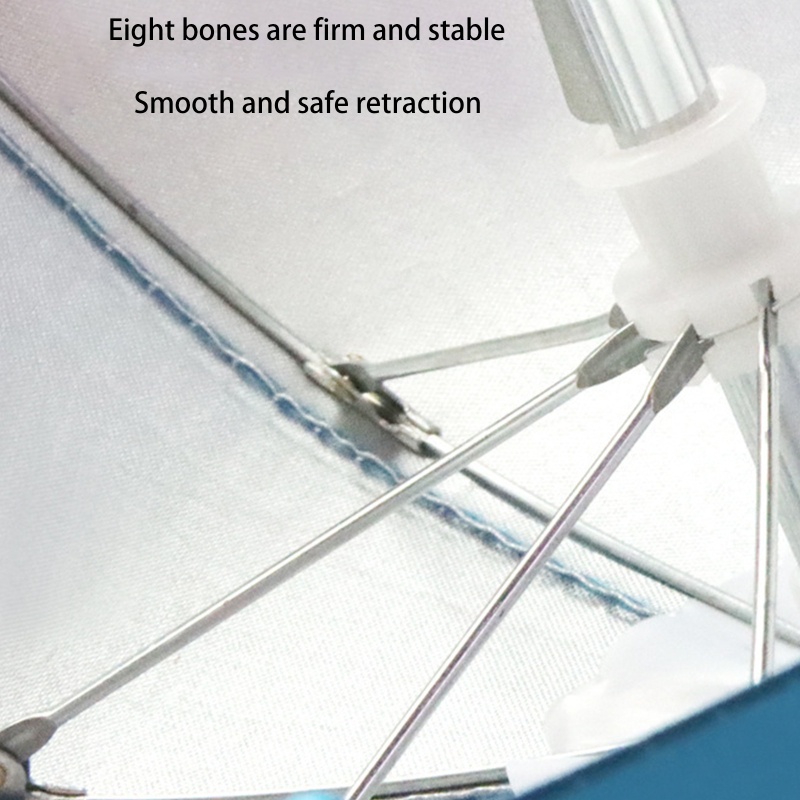 Dù Che Nắng Mini Chống Thấm Nước Trang Trí Cho Xe Máy