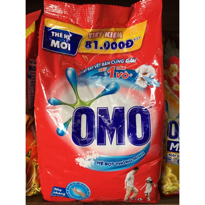 Bột giặt omo bịch 4,5kg, 4kg comfort