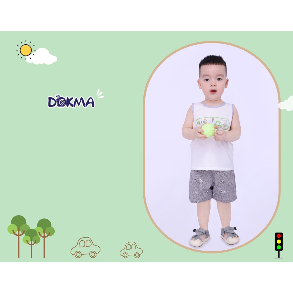 DQ955s Quần đùi bé trai DOKMA ( 2-6T)