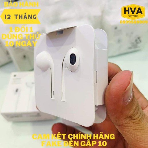 Tai nghe Earpod iPhone XS Max hàng chính hãng Apple Store Bảo Hành 12 tháng