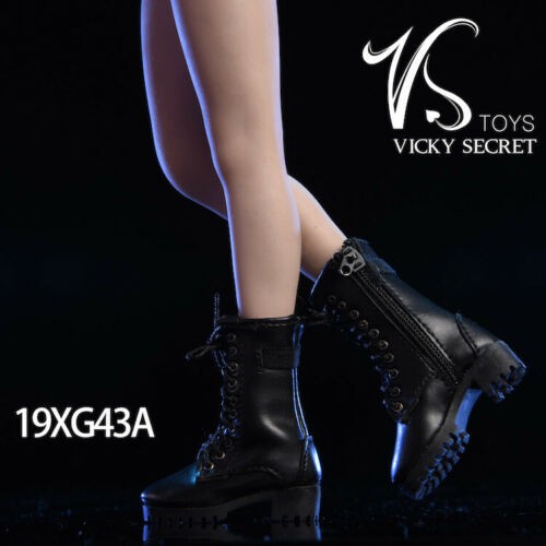 Giày Boot Có Khóa Kéo Cho Mô Hình Nữ 19XG43 1 / 6 12 ''