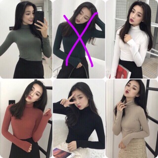 ÁO THUN CỔ LỌ HÌNH THẬT