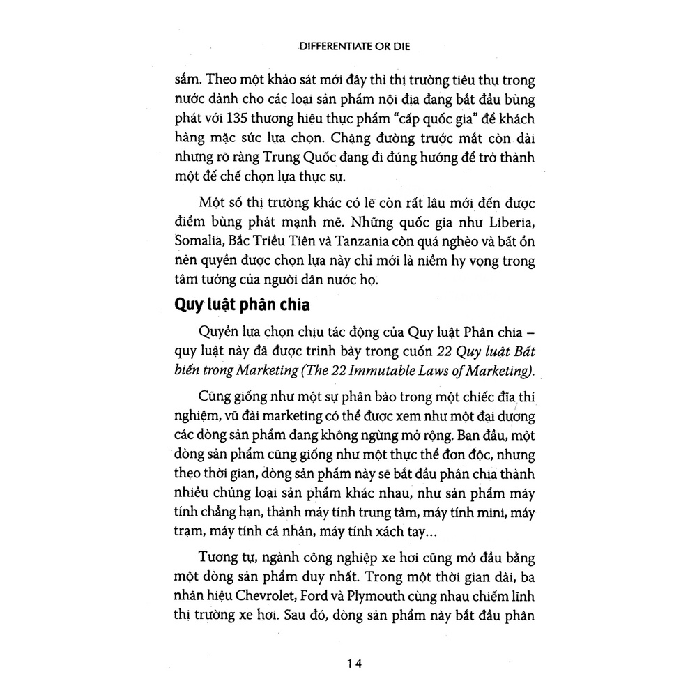 Sách - Khác Biệt Hay Là Chết - First News