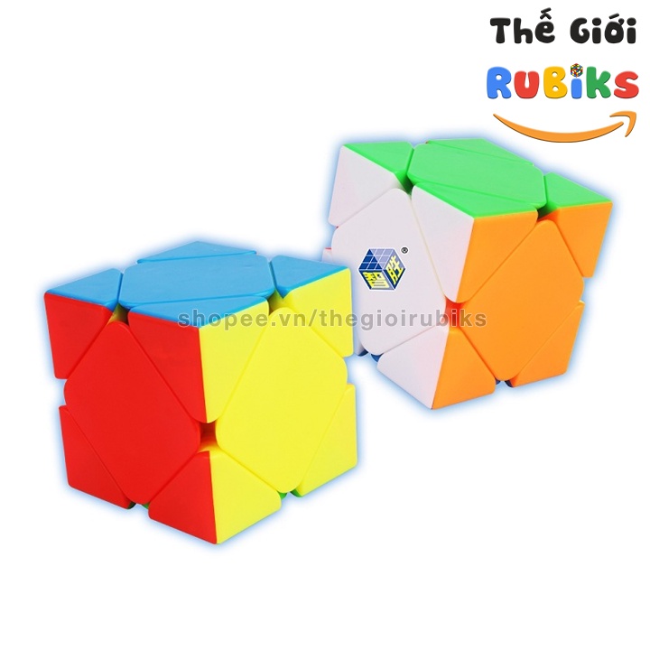 Rubik Biến Thể Skewb Yuxin Black Kirin Stickerless