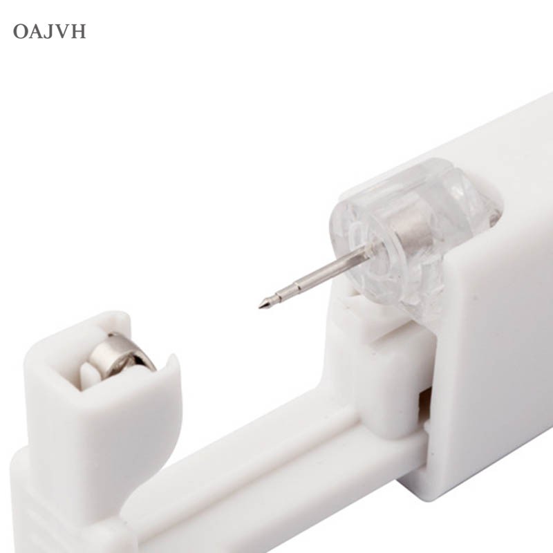 Bộ dụng cụ bấm lỗ khuyên tai / mũi / môi sử dụng một lần bộ dụng cụ xỏ lỗ tai vô trùng dùng một lần