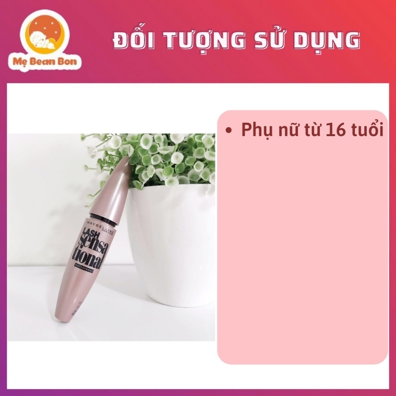 Chuốt mi Mascara Maybelline Lash Sensational, Mỹ